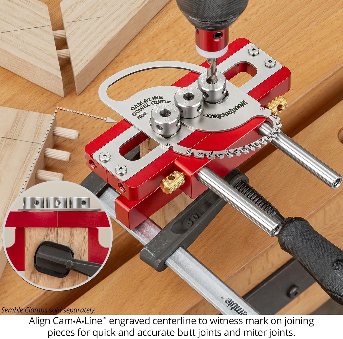 Cam-A-Line Dowel Jig