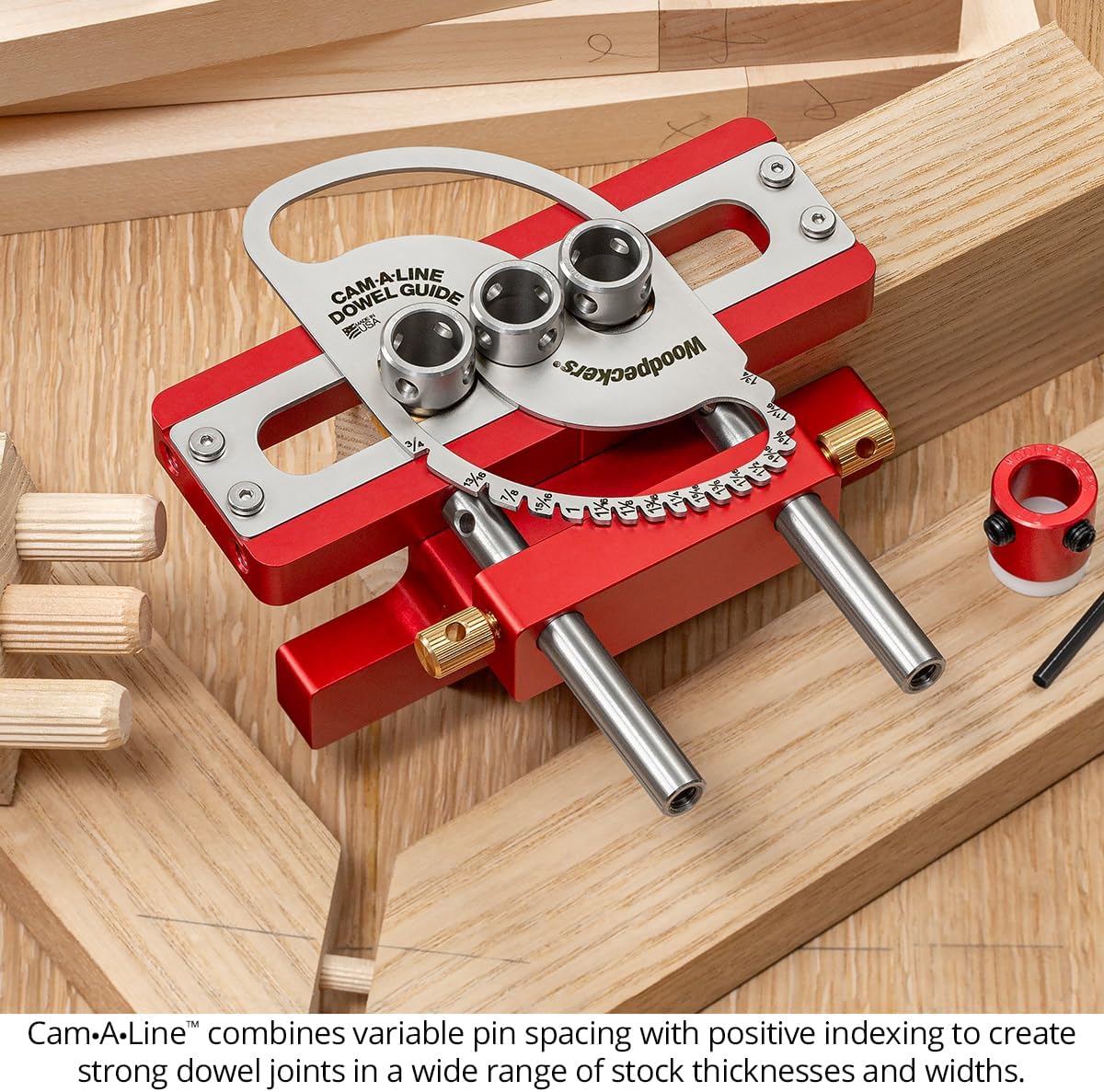 Cam-A-Line Dowel Jig
